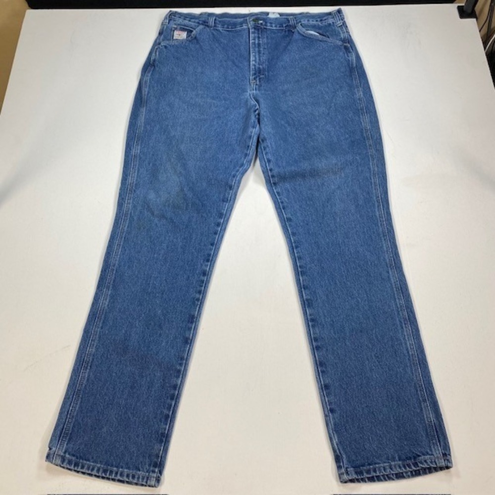 Pointer Brand Mens Carpenter Jeans 40x34 Blue Denim Made in USA Vintage